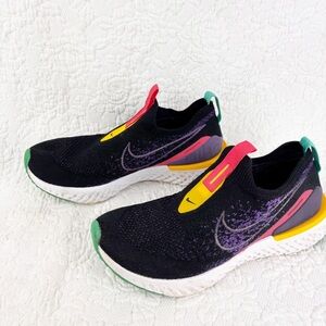 Nike Epic Phantom React FK Black Psychic Purple CK0819 001 Women’s size 8.5